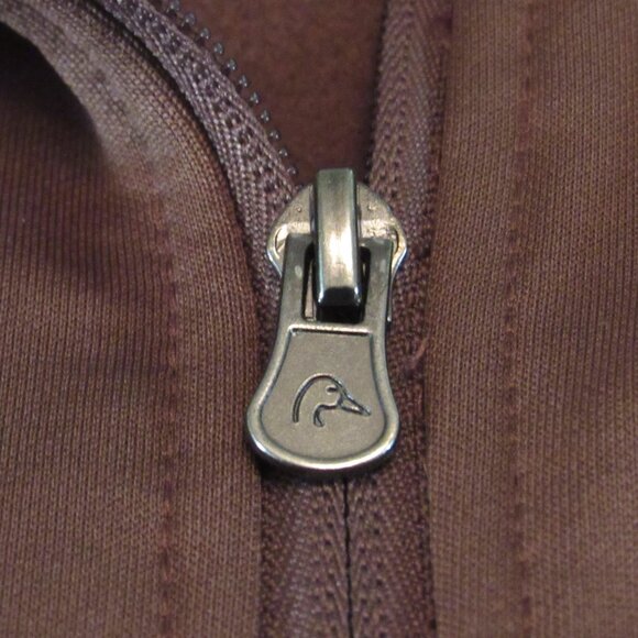 Ducks Unlimited Brown Camouflage Quarter-Zip Size XL EUC - Picture 7 of 9